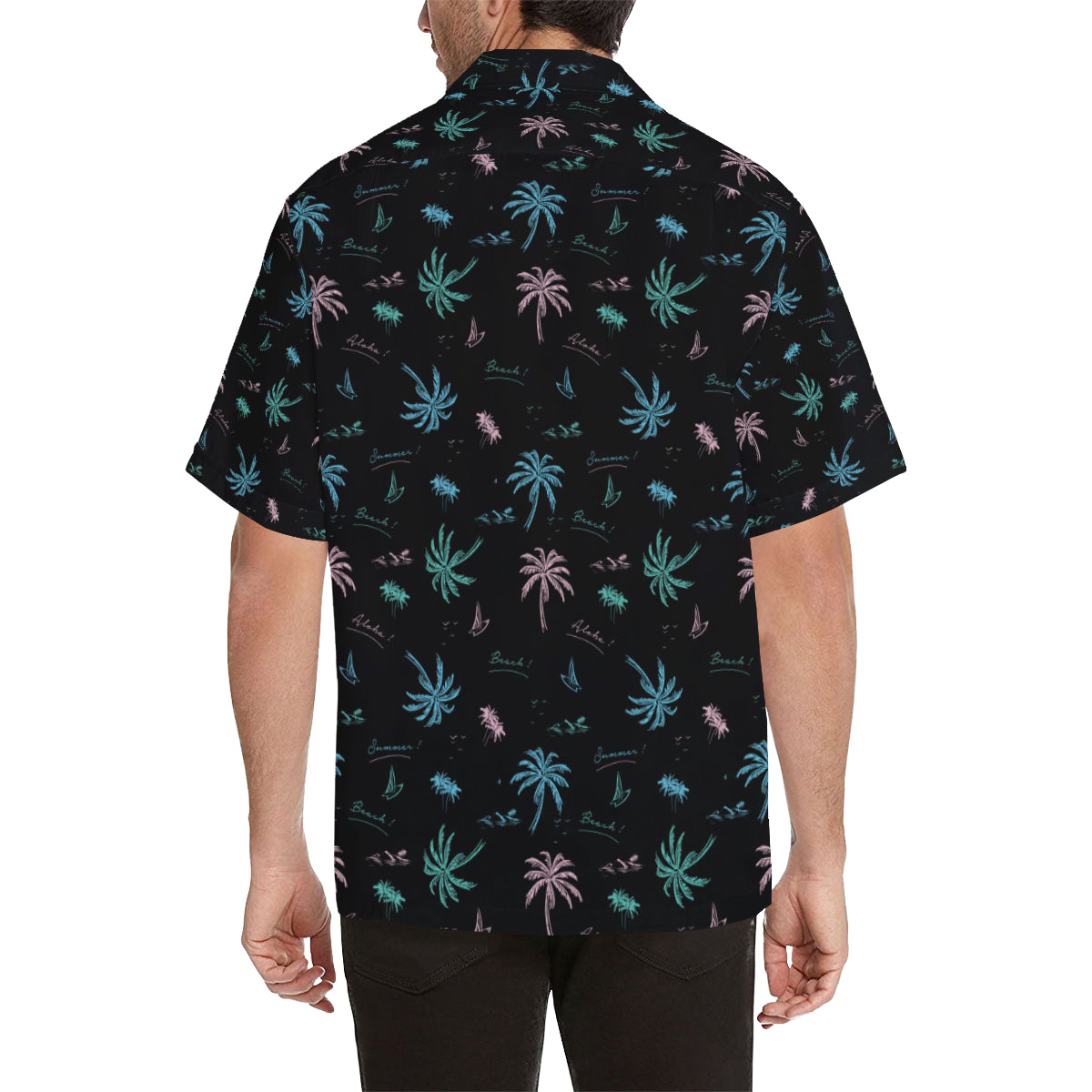 Aloha Hawaii Pattern Print Design 03 Men's Hawaiian Shirt