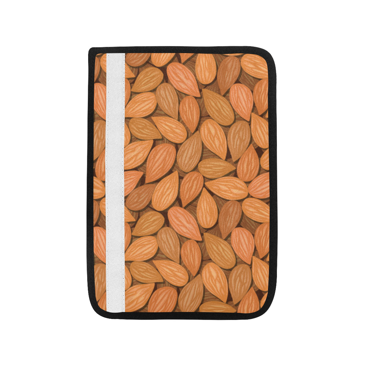 Almond Pattern Print Design 01 Car Seat Belt Cover