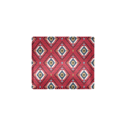 Aztec Pattern Print Design 10 Men's ID Card Wallet