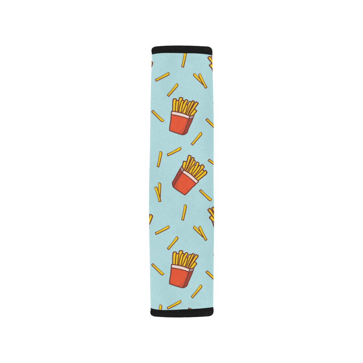 French Fried Pattern Print Design 02 Car Seat Belt Cover