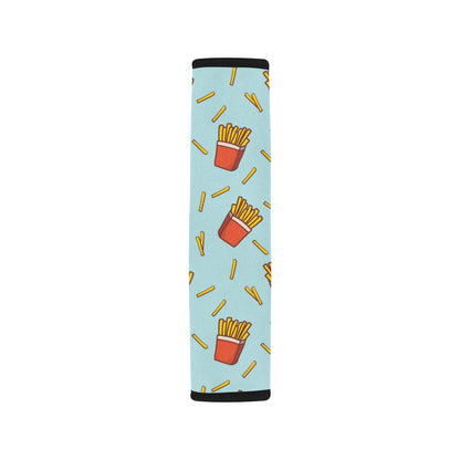 French Fried Pattern Print Design 02 Car Seat Belt Cover