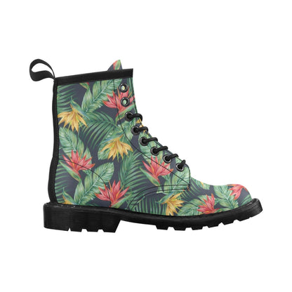 Bird Of Paradise Pattern Print Design BOP09 Women's Boots