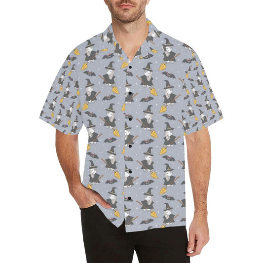 Witch Print Design LKS307 Men's Hawaiian Shirt