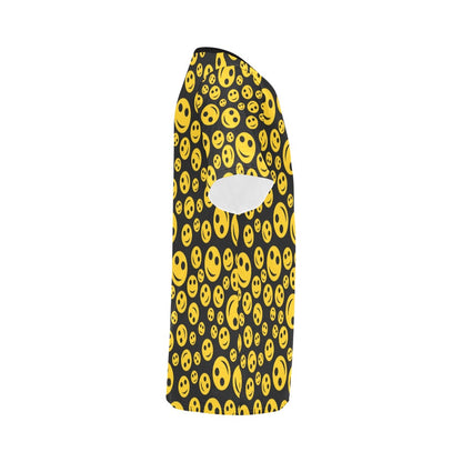 Smiley Face Emoji Print Design LKS304 Men's All Over Print T-shirt