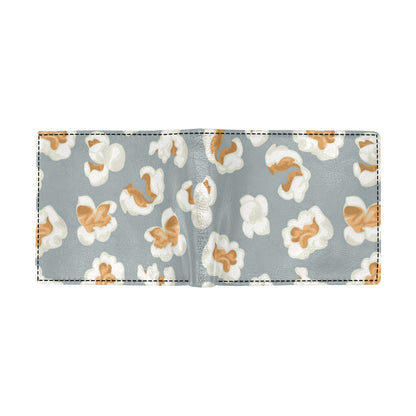 Popcorn Pattern Print Design A05 Men's ID Card Wallet
