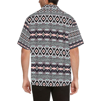 Safari Pattern Print Design LKS302 Men's Hawaiian Shirt