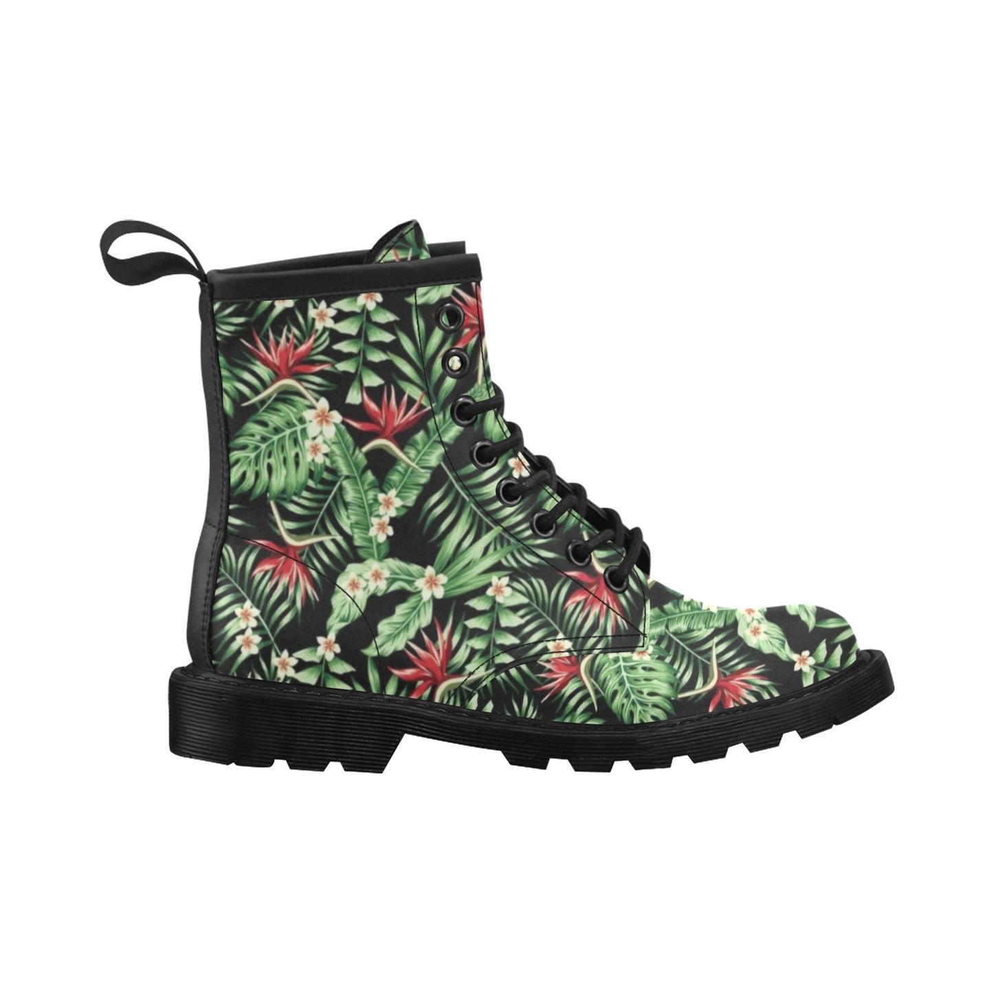 Bird Of Paradise Pattern Print Design BOP05 Women's Boots