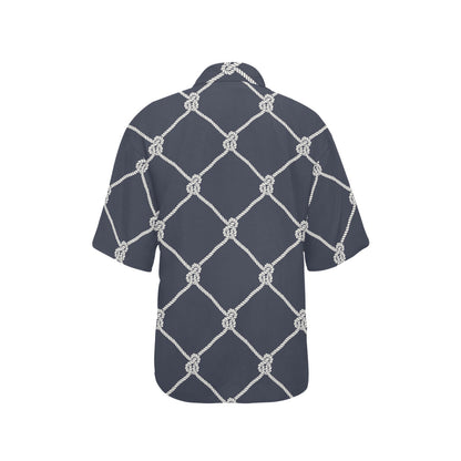Rope Pattern Print Design A02 Women's Hawaiian Shirt
