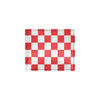 Checkered Red Pattern Print Design 04 Men's ID Card Wallet