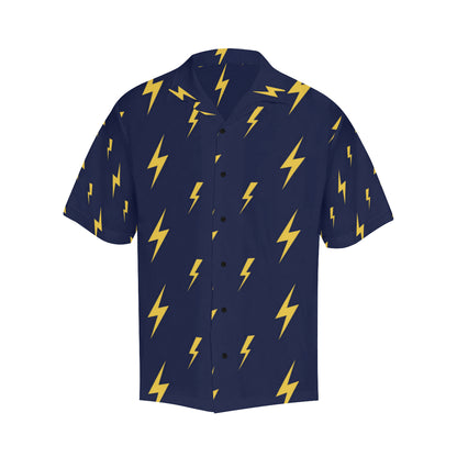 Lightning Thunder Pattern Print Design 03 Men's Hawaiian Shirt