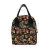 Tulip Boho Pattern Print Design TP09 Insulated Lunch Bag