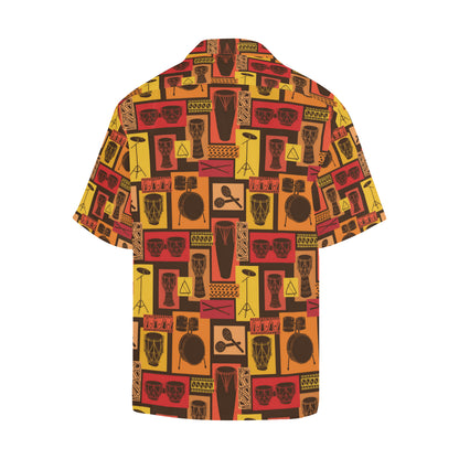 Percussion Pattern Print Design 02 Men's Hawaiian Shirt