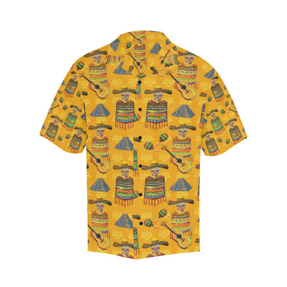 Maracas Mexican Style Pattern Print Design 02 Men's Hawaiian Shirt