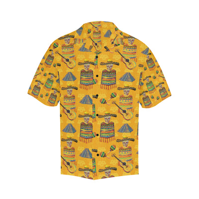 Maracas Mexican Style Pattern Print Design 02 Men's Hawaiian Shirt