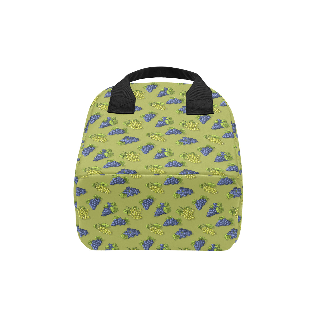 Grape Pattern Print Design GP08 Insulated Lunch Bag