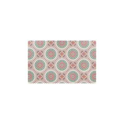 Bohemian Round Style Print Kitchen Mat