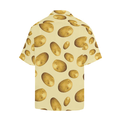 Potato Pattern Print Design A01 Men's Hawaiian Shirt