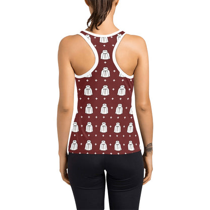 Shih Tzu Print Design LKS301 Women's Racerback Tank Top