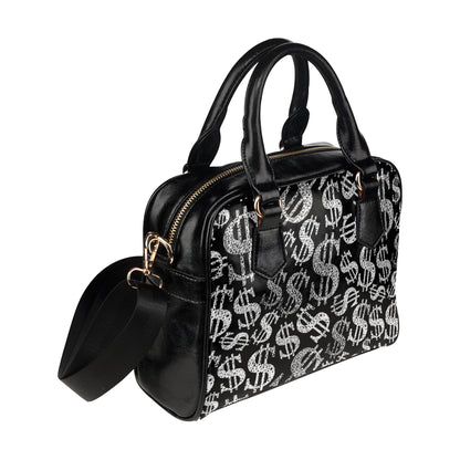 Money Pattern Print Design 02 Shoulder Handbag