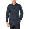 Boho Floral Mandala Men's Long Sleeve Shirt