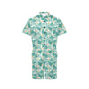 Bird Of Paradise Pattern Print Design 05 Men's Romper