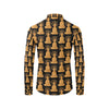 Buddha Pattern Print Design 01 Men's Long Sleeve Shirt