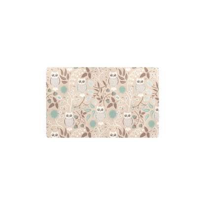 Owl Pattern Print Design A02 Kitchen Mat