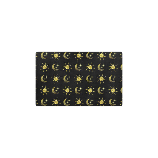 Sun Moon Print Design LKS304 Kitchen Mat