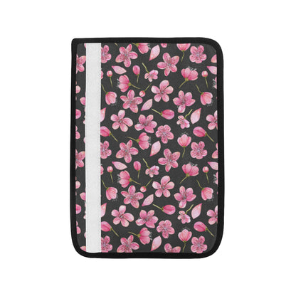 Apple blossom Pattern Print Design AB03 Car Seat Belt Cover