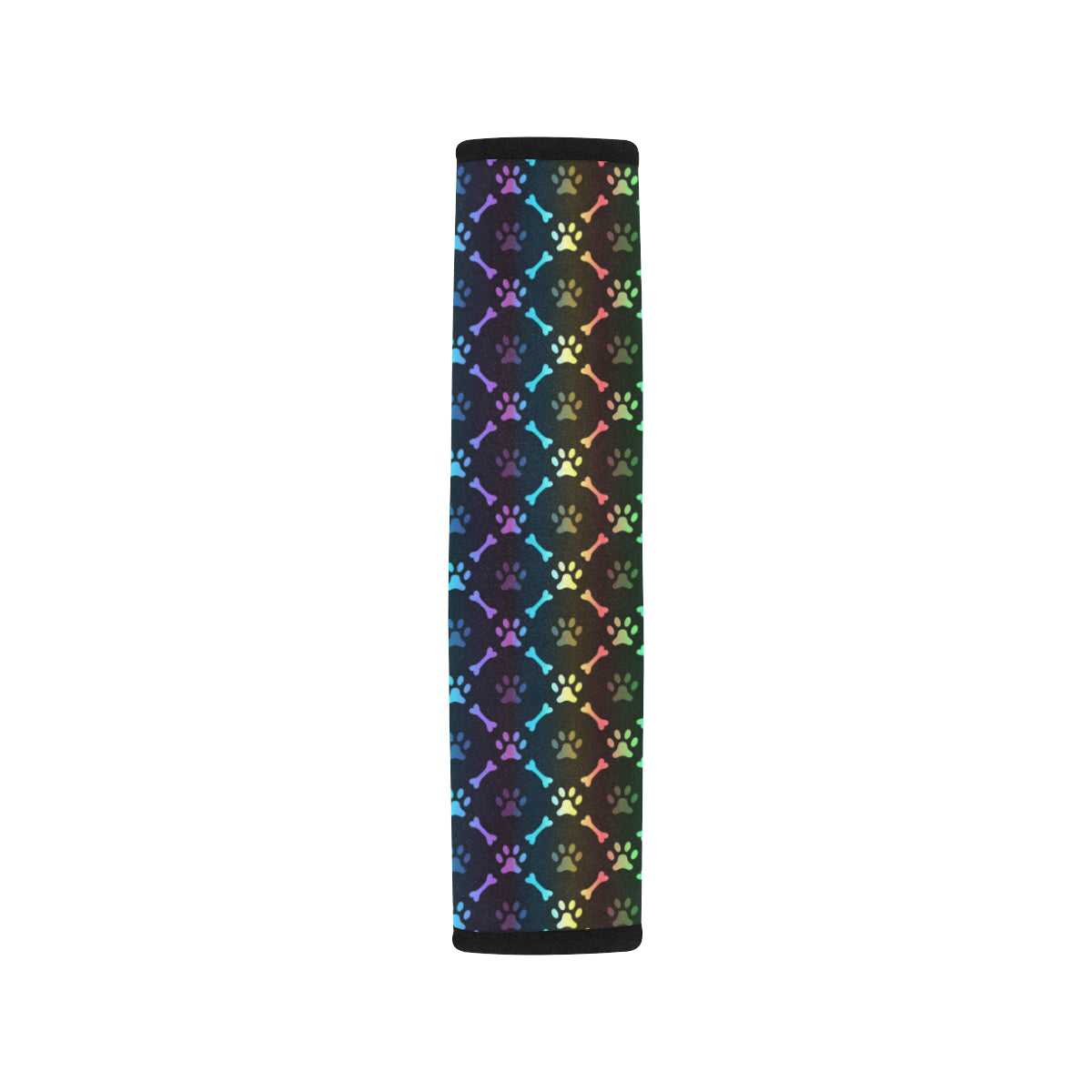 Paw Rainbow Print Car Seat Belt Cover