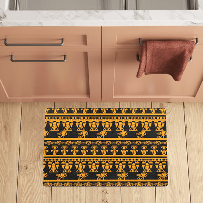 Eye of Horus Tribal Egypt Pattern Kitchen Mat