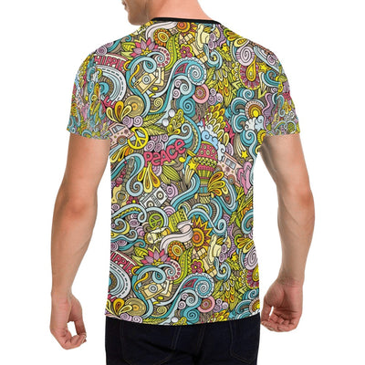Hippie Print Design LKS301 Men's All Over Print T-shirt