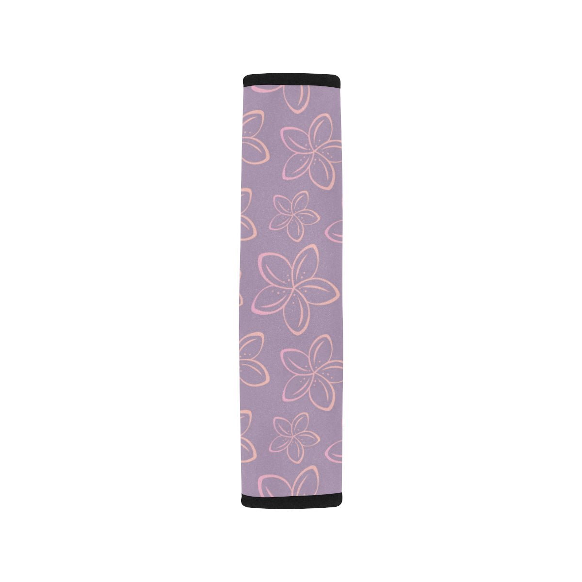 Plumeria Pattern Print Design A01 Car Seat Belt Cover