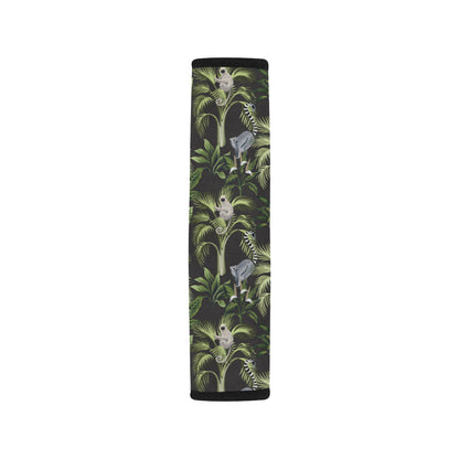 Rainforest Pattern Print Design RF05 Car Seat Belt Cover