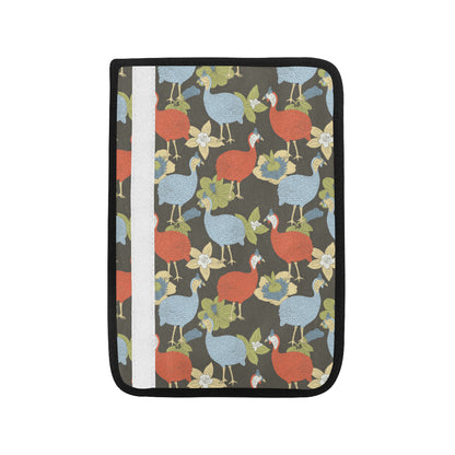 Guinea Fowl Pattern Print Design 02 Car Seat Belt Cover