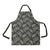 Paisley Skull Pattern Print Design A01 Apron with Pocket