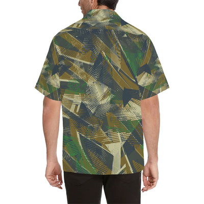 Military Camouflage Pattern Print Design 01 Men's Hawaiian Shirt