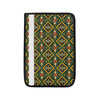 Kente Green Design African Print Car Seat Belt Cover