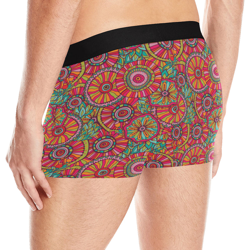 Boho Pattern Print Design 01 Men's Boxer Briefs