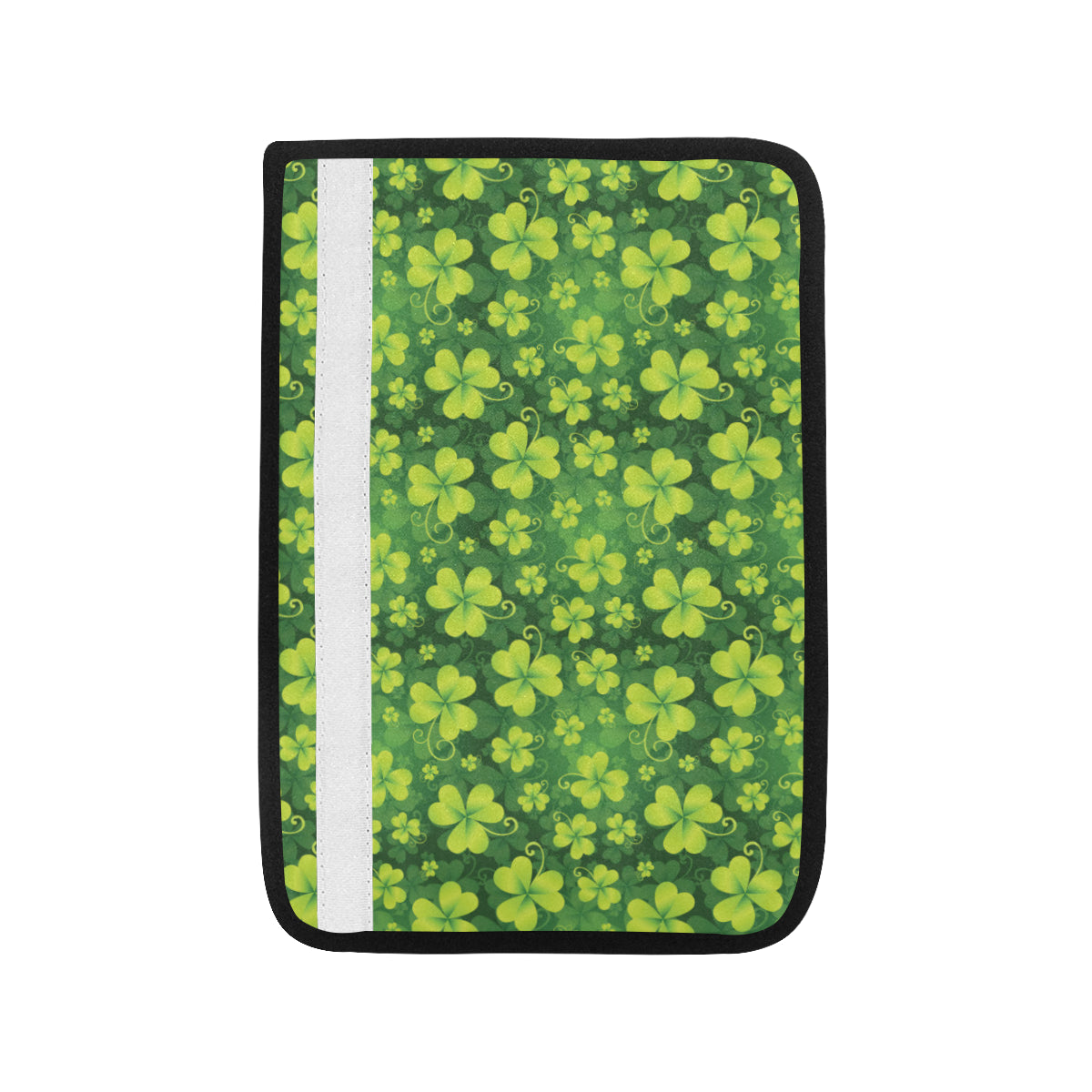 Shamrock Clover Print Car Seat Belt Cover