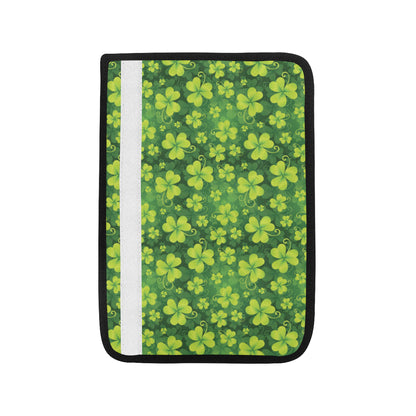 Shamrock Clover Print Car Seat Belt Cover