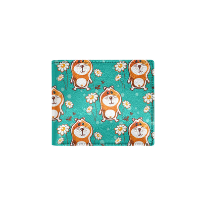 Hamster Pattern Print Design 01 Men's ID Card Wallet