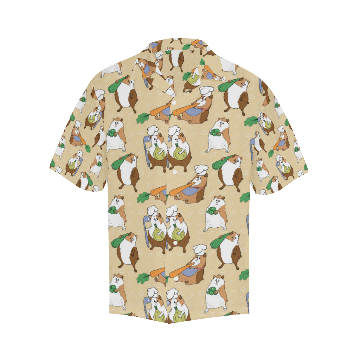 Guinea Pig Pattern Print Design 03 Men's Hawaiian Shirt