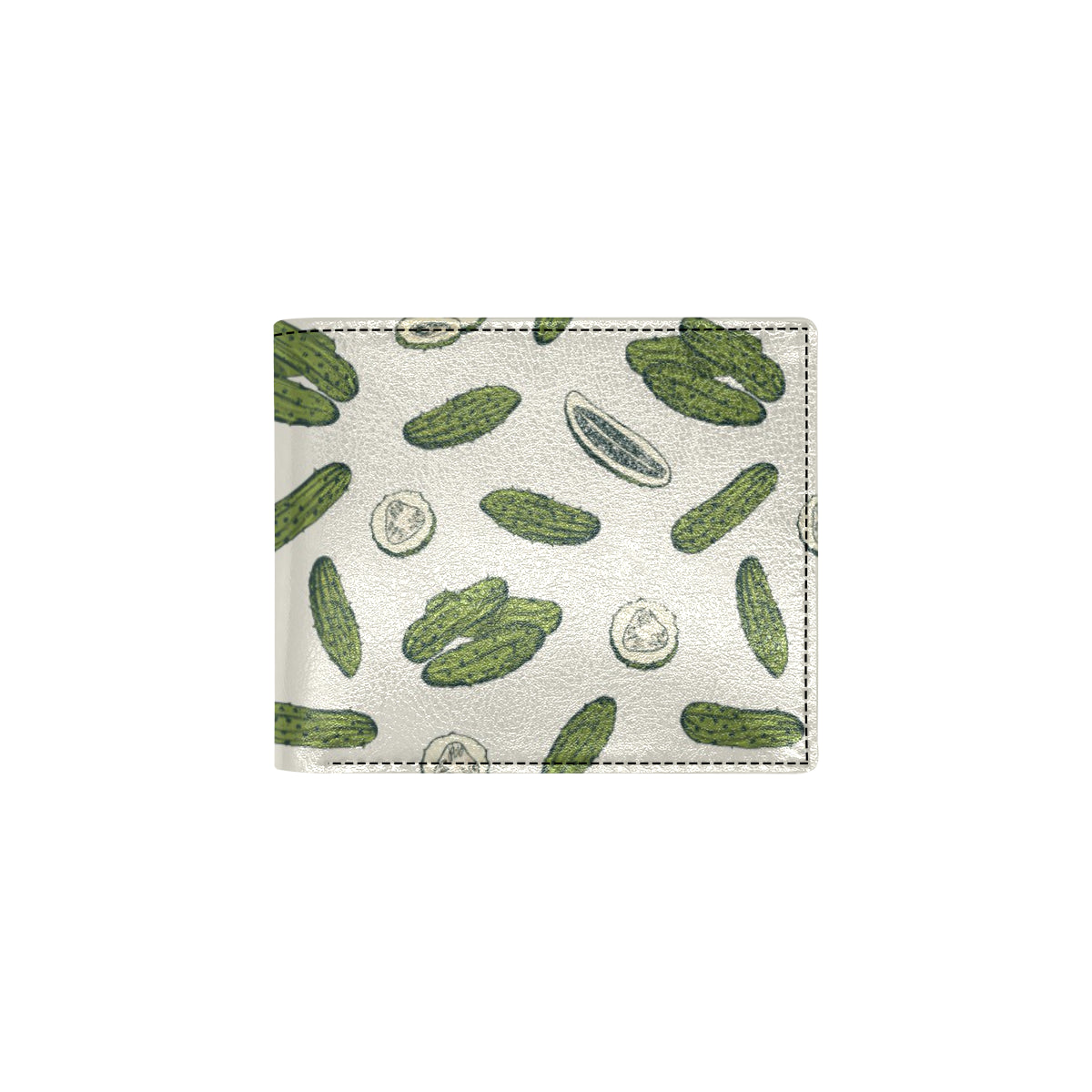 Cucumber Pattern Print Design CC05 Men's ID Card Wallet