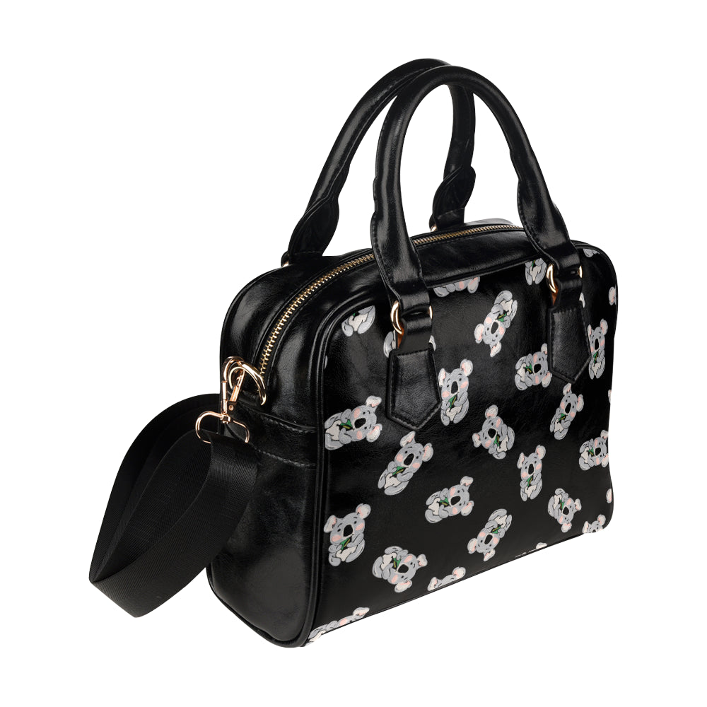 Koala Pattern Print Design 05 Shoulder Handbag