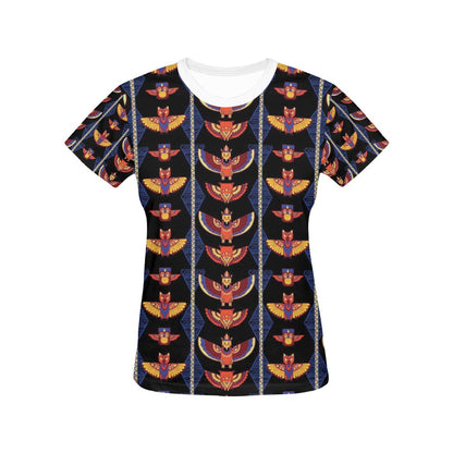 Totem Print Design LKS301 Women's  T-shirt