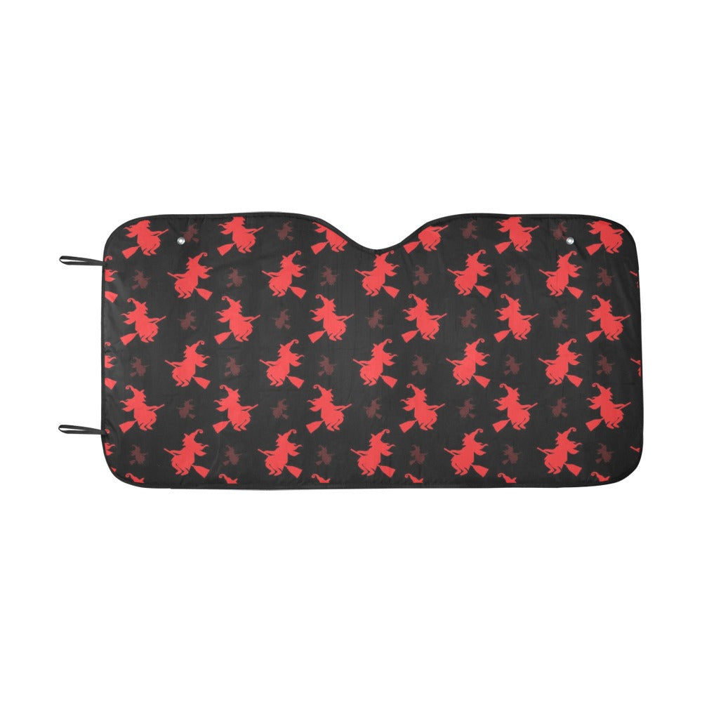 Witch Print Design LKS308 Car front Windshield Sun Shade