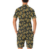 Gold Tribal Turtle Polynesian Themed Men's Romper