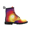 Vortex Twist Swirl Flame Themed Women's Boots