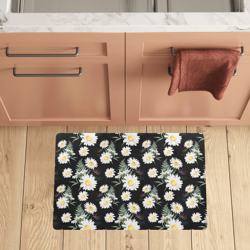 Daisy Pattern Print Design DS07 Kitchen Mat